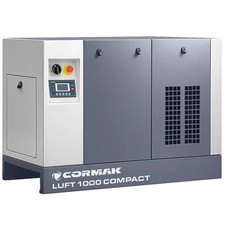 CORMAK LUFT 1000 Compact N10S Compresseur à vis silencieux 920l avec un sécheur