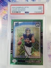 2024 Donruss Optic - Rated Rookie Caleb Williams #201 Green Velocity PSA 9 Bears
