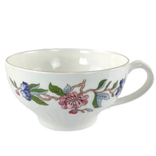 Aynsley Pembroke Fine English Bone China Tea Cup Gold Trim Flowers