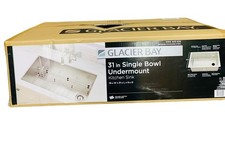 Glacier Bay 31" Single Bowl Undermount Brushed S-Steel 1005-403-622