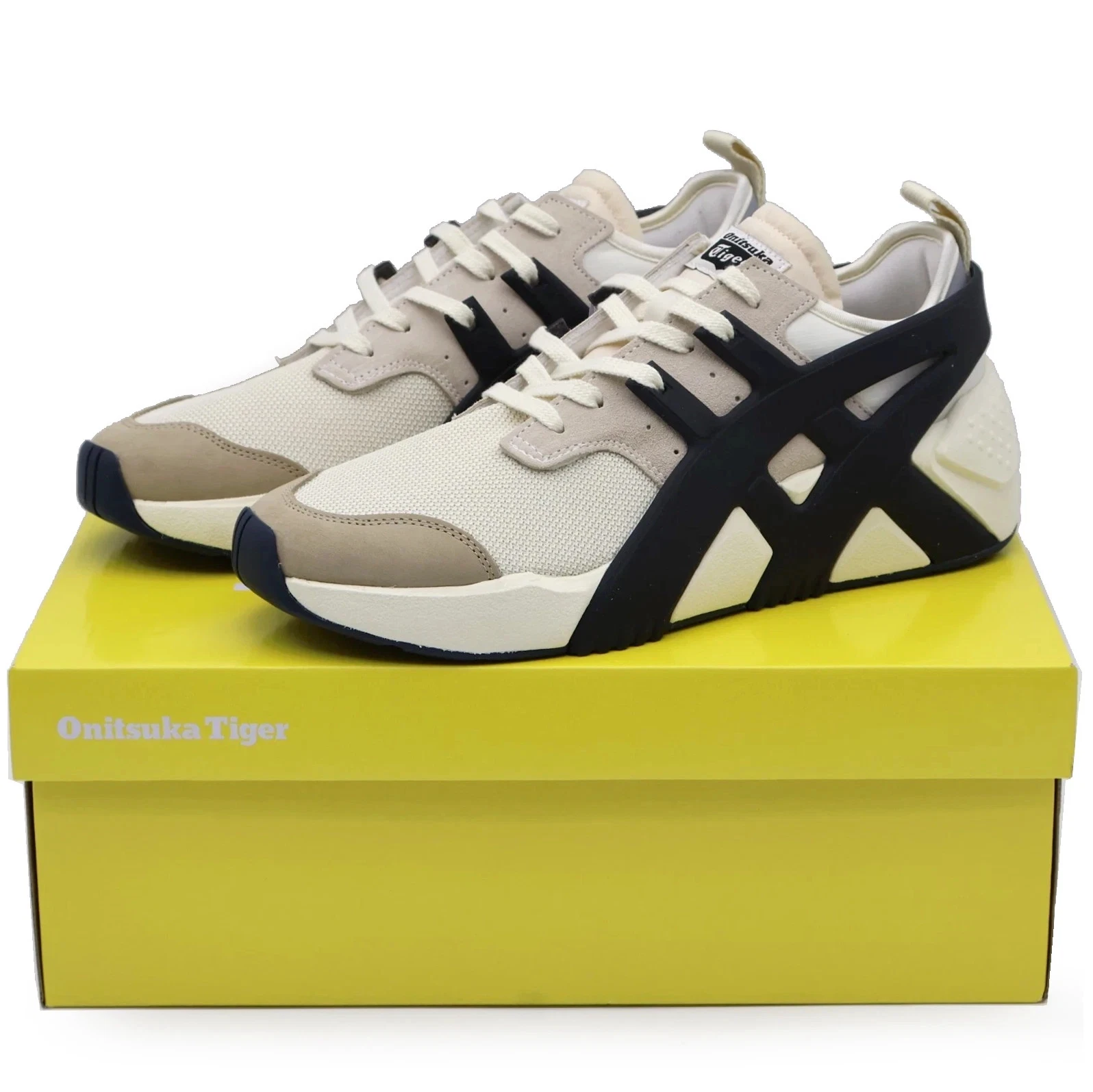 1183A795-200 Onitsuka Tiger Big Logo Trainer 2.0 Birch Black (Men's)