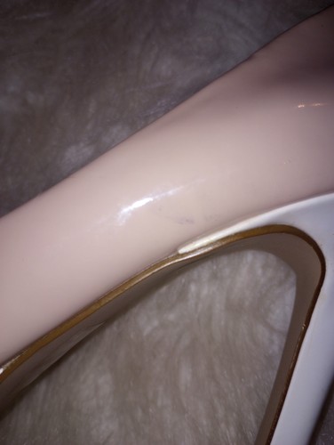 ALDO OPEN TOE HIGH HEELS BEIGE WHITE SHOES SIZE 5 EUR 35 STILLETO SHOE 5.5" HEEL - Picture 18 of 24