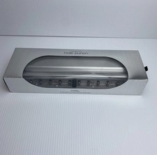TUL Discbound Notebook System Hole Punch Silver 12 Punch Non Skid Base