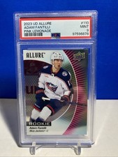 2023-24 Upper Deck Allure - Adam Fantilli Rookie Pink Lemonade #110 PSA 9