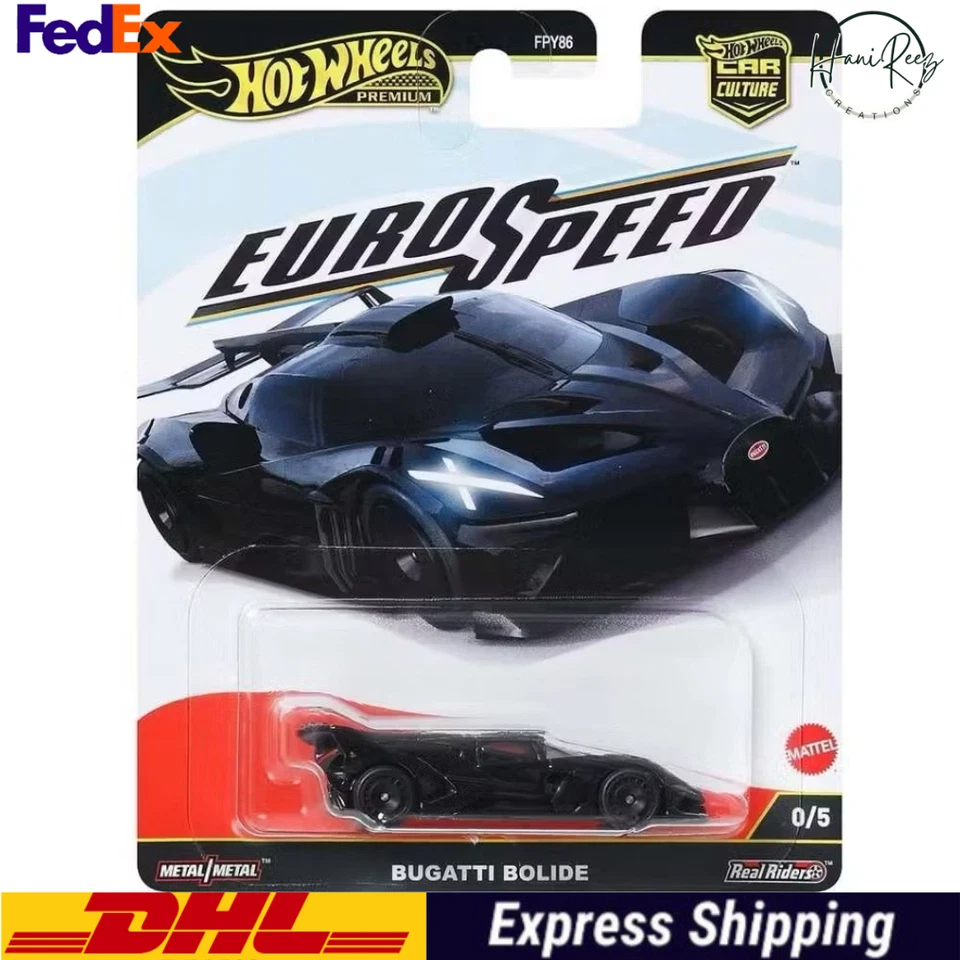 Hot Wheels Bugatti Bolide CHASE 0/5 Euro Speed 2025 New Supercar Ready Stock - Image 4 of 4