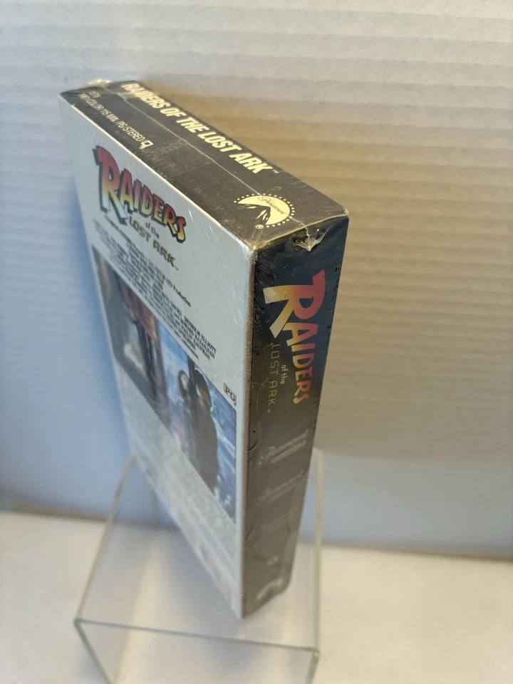 Raiders of the Lost Ark VHS 1989 Watermark Diet Coke Sealed Indiana Jones - Image 4 of 4