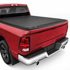 VEVOR Soft Roll-Up Truck Bed Tonneau Cover 5.7 ft for 2019-2024 Dodge Ram 1500