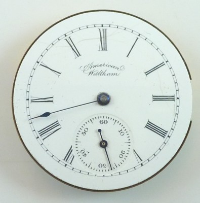 Mouvement De Montre De Poche Waltham Bord De Mer - Bon équilibre - Pour Pièces Ou Réparation - Occasion