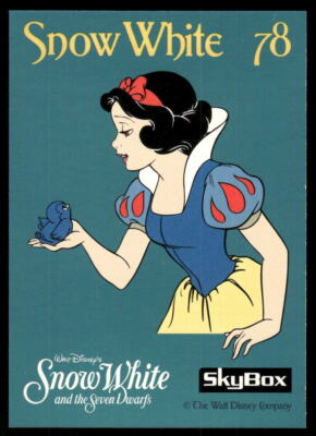 ♡snow white♡ 1993 SkyBox Snow White and the Seven Dwarfs #78 Snow White