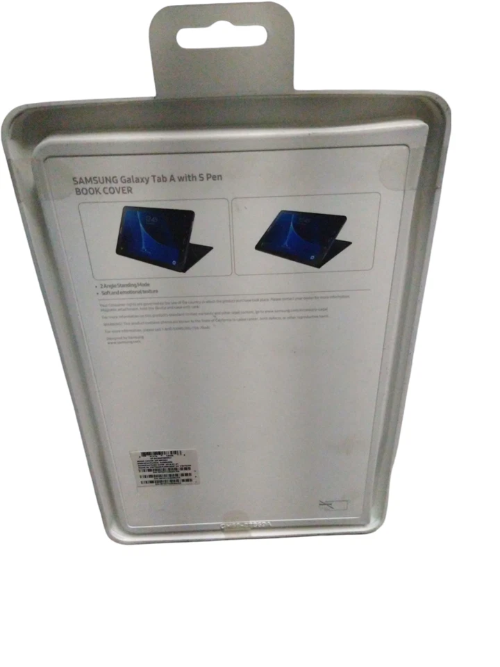 Funda libro original Samsung para Galaxy Tab A con lápiz S negra - EF-BT580PBEGUJ Foto 2 de 2