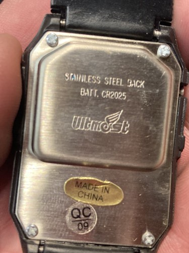 Ultmost - Talking Watch English Retro lot of 10 new old stock need new batteries - Picture 15 of 18