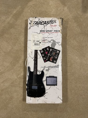 Starcaster by Fender Mini Strat Gitarre Combo Pack Akkord, Riemen, Mini Deluxe Amp - Bild 19 von 20