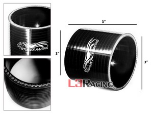 RED 2.5/" 63mm 3-ply Silicone Coupler Hose Turbo Intake Intercooler For Mitsubish
