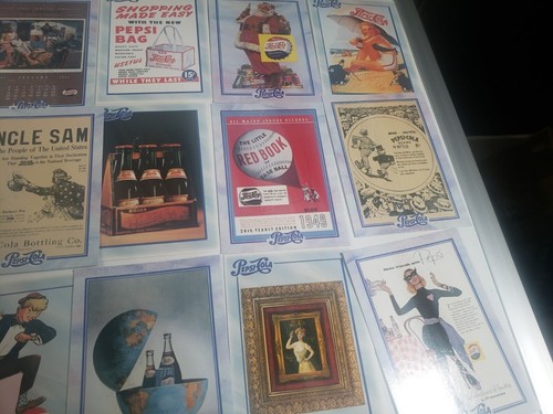 Dart Pepsi Cola Trading Cards Mixed Set of 42 Vintage 1945 - Picture 9 of 10