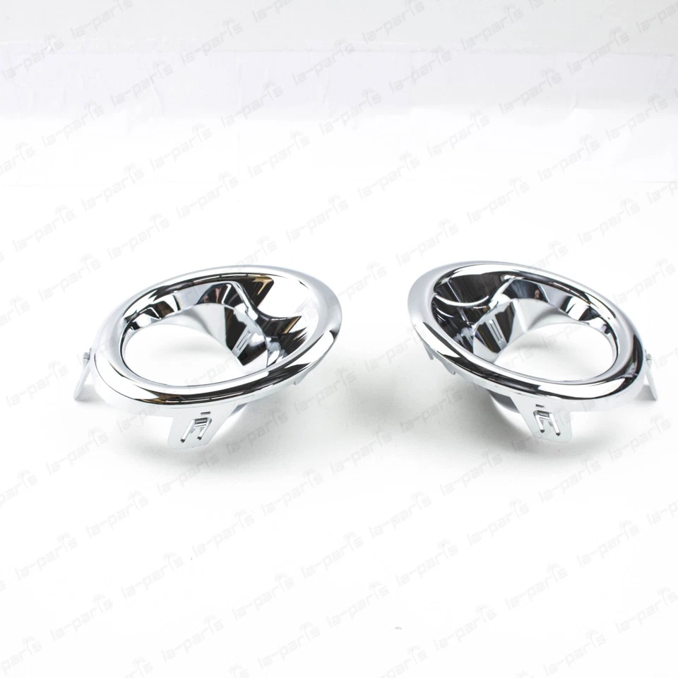 Nuevo Genuino Infiniti 11-13 QX56 14-15 QX80 Cromo Faros Antiniebla Biseles Izquierdo y Derecho Foto 3 de 4