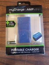 myCharge AMP MINI Portable Powerbank Charger, 10 Hours Talk Time, 2200mAh