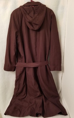 Gallery Womens Trench Jacket Coat Size 14 Brown - Picture 9 of 9
