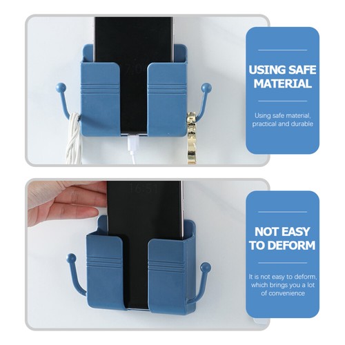4 Pack Handy Ladestation TV-Fernbedienung Der Wand TV-Fernbedienungshalter - 第 7/12 張圖片