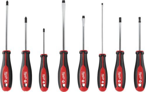 Milwaukee 48-22-2708 Sechskantschlüssel fertig magnetische Spitzen Schraubendreher Set mit ECX - 8-tlg