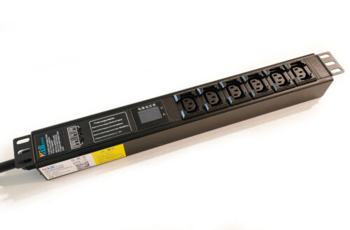 1.5U Rack-Mount 19" PDU 240V 30A 7200W L6-30P 6x C13 Cryptocurrency Mining - Picture 3 of 7