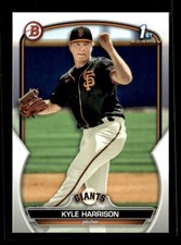 2023 Bowman Prospect Paper Kyle Harrison #BP-93 5 Card Lot