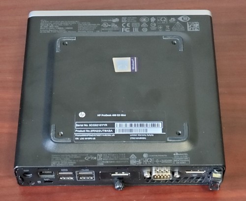 HP ProDesk 400 G3 Quad i5-7500T 2.70GHz, 8GB 128GB SSD Win 11, WiFi & Bluetooth - Picture 7 of 10