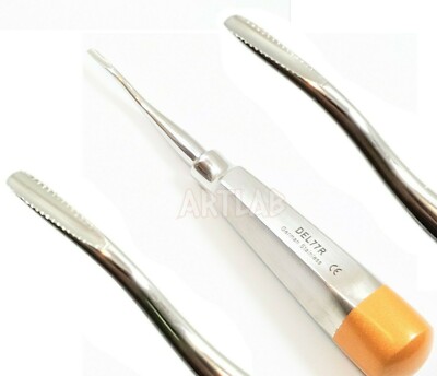 Premium GERMAN Elevator No 77R Dental Instrument Serrated E77R -Dental Elevator