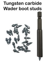 Tungsten Carbide studs & Insert Tool For Felt/Rubber Soles/Fishing/Wader Boots.