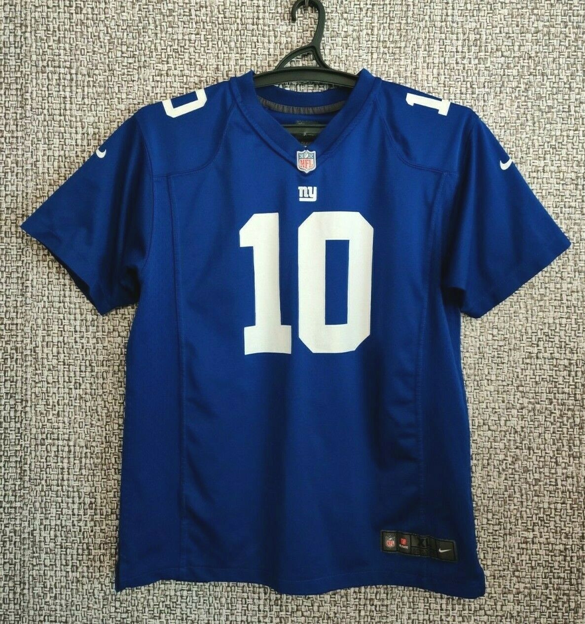 Elite Men's Eli Manning Red Jersey - #10 Football New York Giants Drift  Fashion Size 40/M