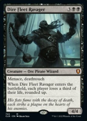 x1 Dire Fleet Ravager - Deck Exclusive M MTG Commander Legends: Battle for Baldu