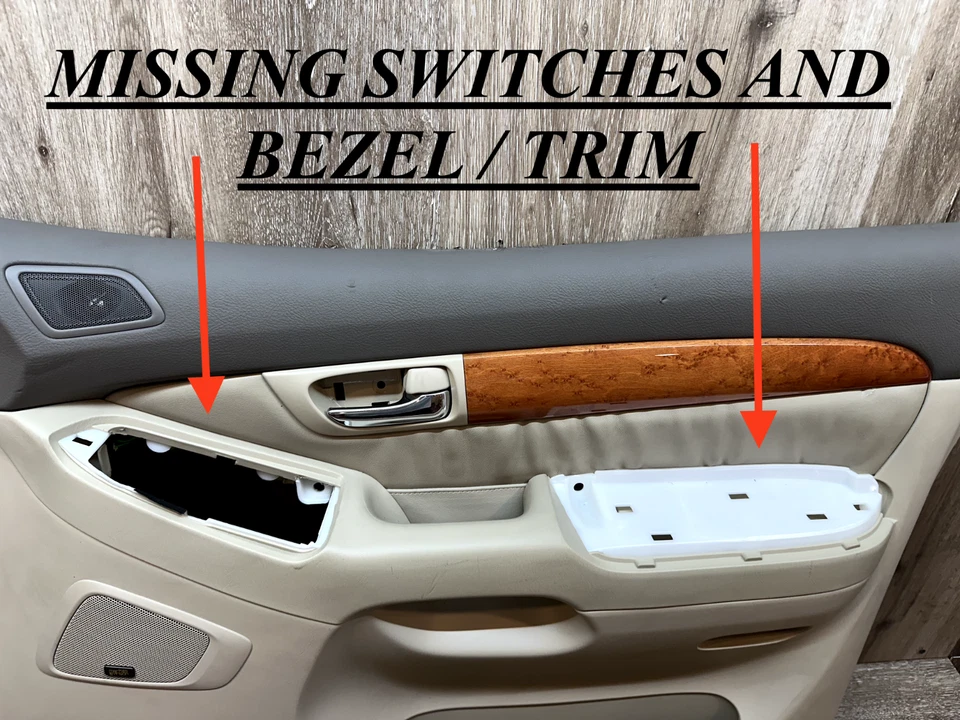 Panel de puerta delantera derecha Lexus GX470 2003-07 PIEZA DE FABRICANTE ORIGINAL Foto 3 de 4