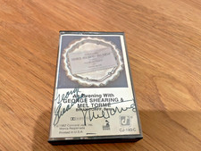 An Evening with George Shearing and Mel Torme - SIGNED Cassette Tape