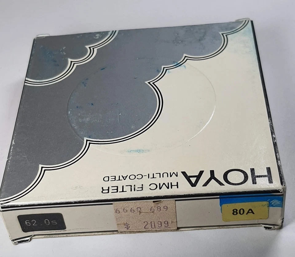 Hoya 62mm 80A Multi-Coated Blue Glass Lens Color Conversion Filter Authentic HMC - Image 3 of 4