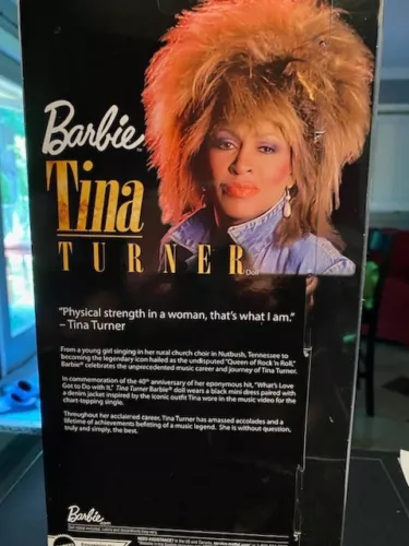 2022 NEW Barbie Signature Tina Turner Barbie Doll YOU'RE "Simply the Best"