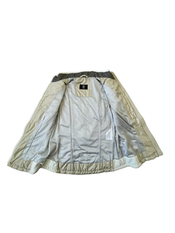 Chaleco BOGNER Chaleco acolchado Deportes Golf Gris Crema Plata Esquí Malla Bolsillos 6 36 S 8 Foto 2 de 4