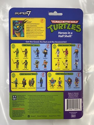 NEW! Teenage Mutant Ninja Turtles Super7 ReAction Action