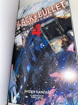 Black Bullet Vol. 4 Vengeance Is Mine - English Light Novel by Shiden  Kanzaki