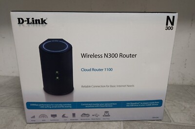 D-Link Cloud Router 1100 300 Mbps 4-Port 10/100 Wireless N Router (DIR-626L)