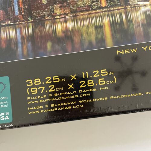 Panoramic Puzzle New York 750 Pieces SEALED NEW by Buffalo Games - Picture 3 of 7