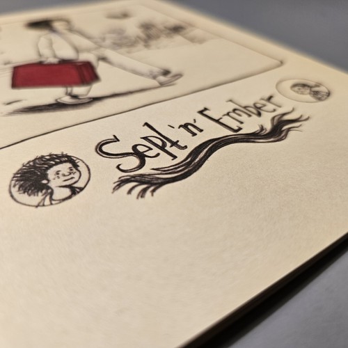 Sept N Ember on the run Farel Dalrumple thinking of you mini zine + Robot Tod 1 - Picture 2 of 17