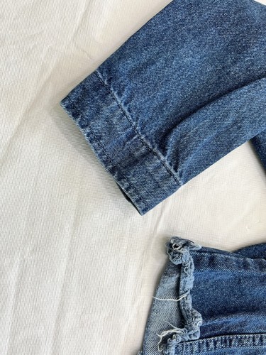 TOP MODERN DECOR WOMEN Girl Denim Jean Jacket Medium - Picture 6 of 8