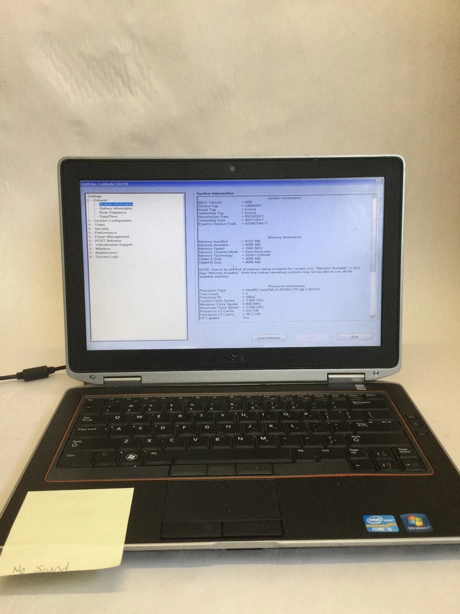 Dell Latitude E6320 Notebooks/Laptops for Sale - eBay
