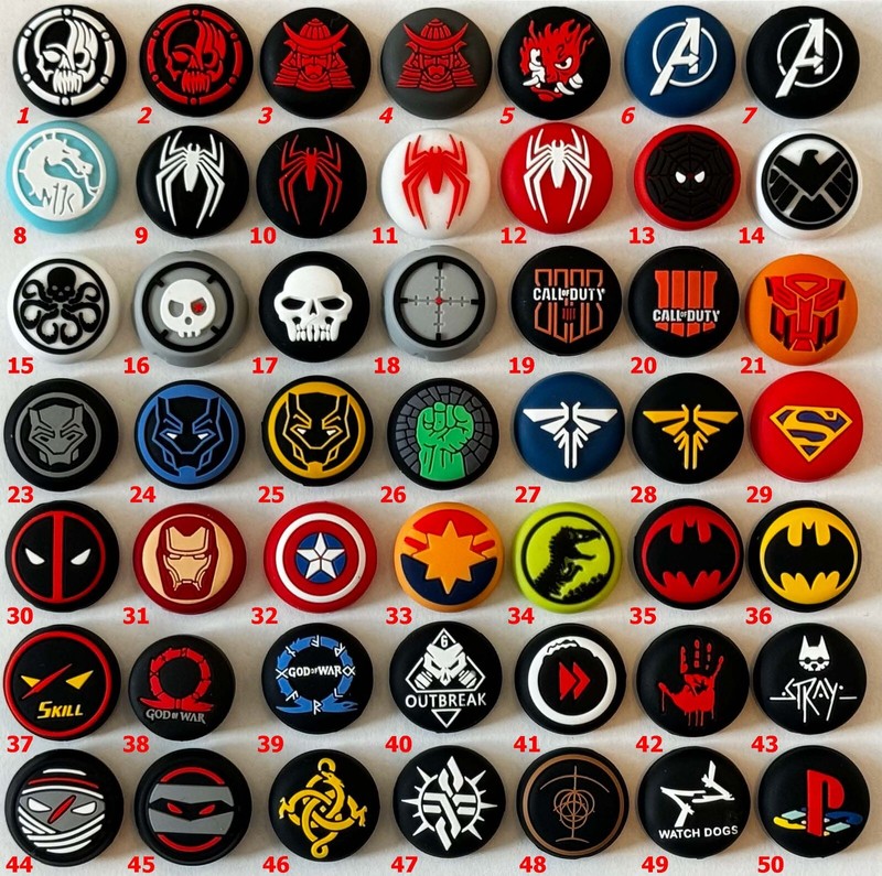 Premium Thumb Grips PS5 / PS4 / XBOX One X / S Joystick controller skin caps