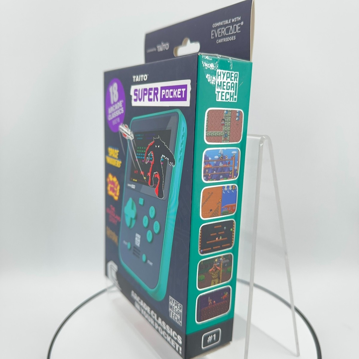 Hyper Mega Tech! Taito Super Pocket Retro System | eBay