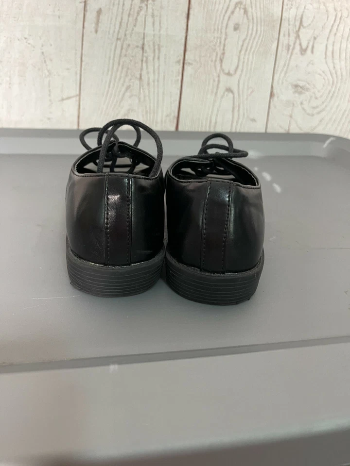 Zapatos de vestir David & Co para niños color negro talla 1 Foto 4 de 4