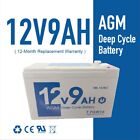 <!--F#f_0-->Tpower Brand NEW 12V 9AH SLA AGM Deep Cycle Battery Same Size as 12V 7ah/7.2ah<!--F/-->