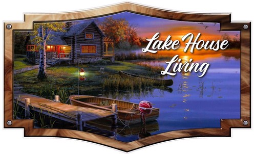 RV camper Graphics Lake Life Living decal - Picture 3 of 7