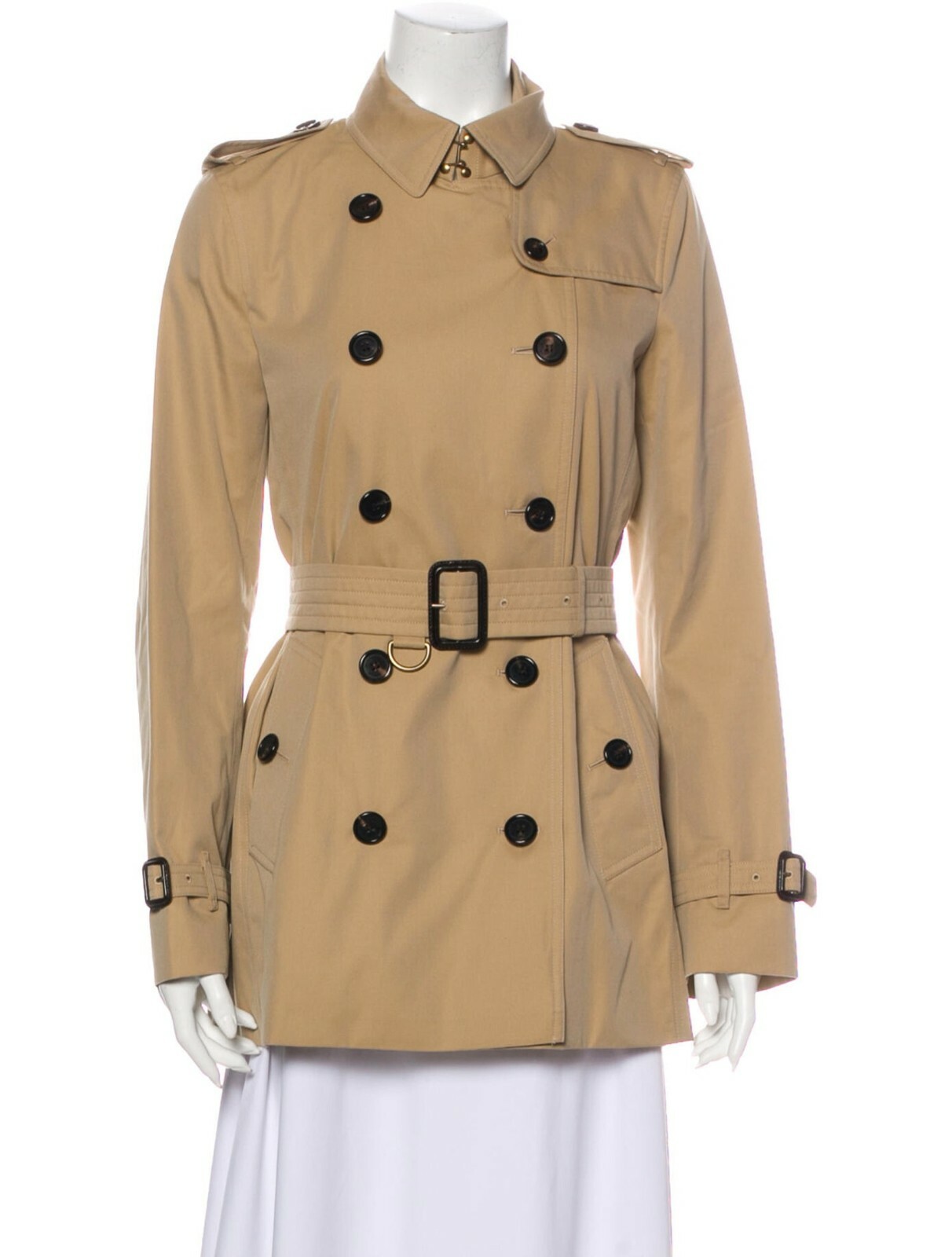 burberry kensington mid length trench coat mens