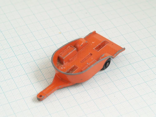 Matchbox series no 38 Honda motorcycle trailer (used) Lesney, die-cast