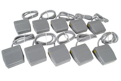 10 pcs TEMCo Foot Switch 10A SPDT NO NC Electric Pedal Momentary Control New LOT